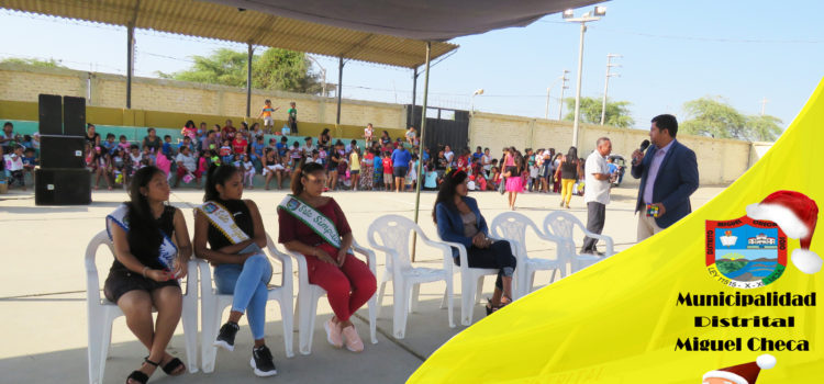 ✅ALCALDE DE MIGUEL CHECA REALIZO CON ÉXITO CHOCOLATADA Y ENTREGA DE JUGUETES POR FIESTAS NAVIDEÑAS