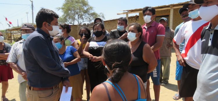 LLEGA PRIMERA AYUDA HUMANITARIA AL DISTRITO DE MIGUEL CHECA