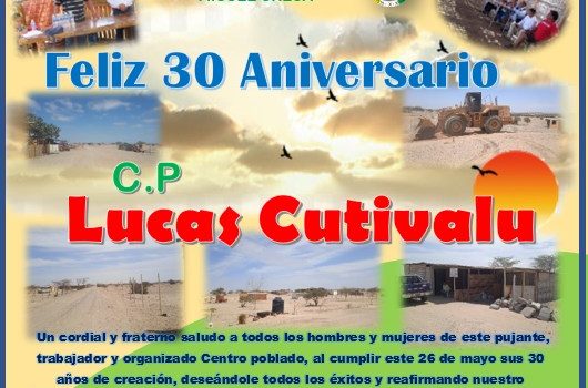 Feliz 30 Aniversario Lucas Cutivalú